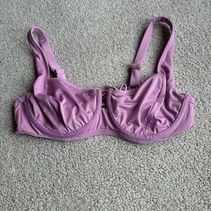 Victoria's Secret Lavender Underwire Swim Bra